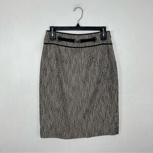 CLASSIQUES ENTIER High Waisted Belted Pencil Casual Skirt Size 2